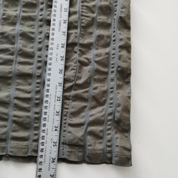 Crinkle Cotton Oversized Dress Made in Italy - Picture 9 of 10